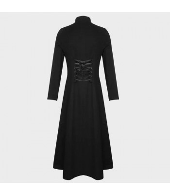 Men Gothic Pirates Steampunk Military Long Coat | Victorian Cotton Trench Coat